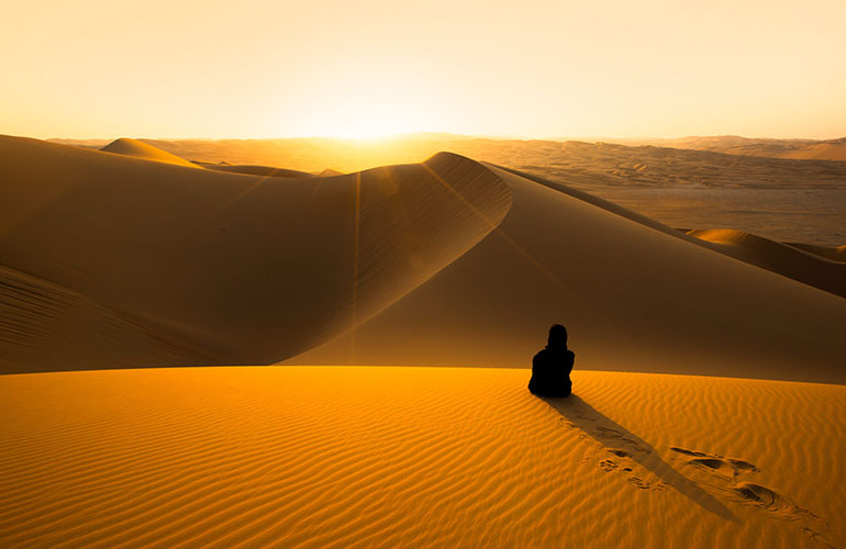 sunrise desert safari abu dhabi
